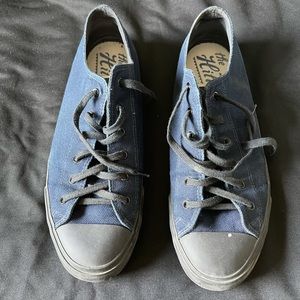 Men’s Hillside duck canvas sneakers, US size 9